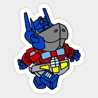 Hippopotamus prime Sticker